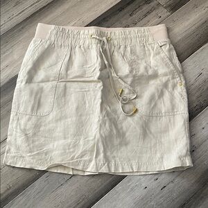 Company Ellen Tracy Women's Iron Linen Skort S